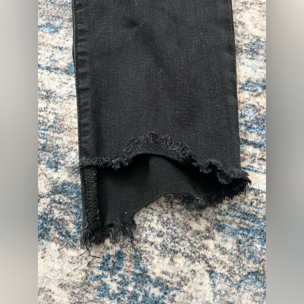Joe’s Jeans Flawless The Blondie Black midrise Skinny ankle Jean size 30 - Picture 3 of 5